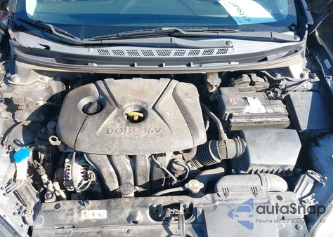 2012 Hyundai Elantra Limited (Ulsan Plant) from USA, damaged, VIN KMHDH4AE2CU283280